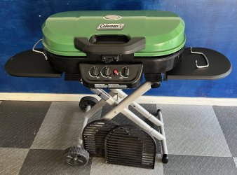 Coleman Roadtrip 285 Portable Stand-up Propane Grill - Blue