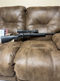 For Sale - Savage Model 95 22wmr Heavy Barrel 